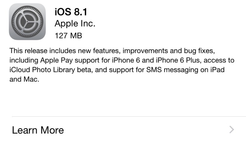 Aké vylepšenia prináša iOS 8.1?