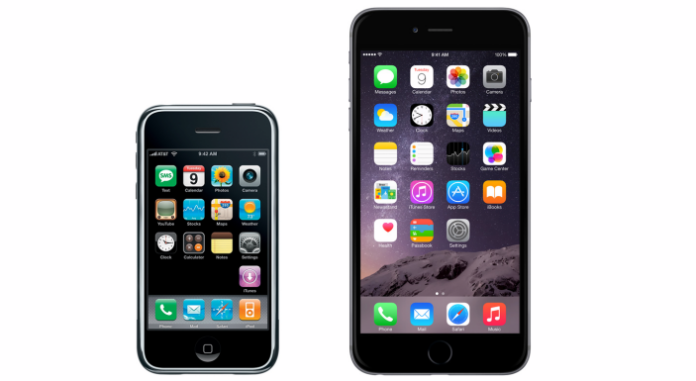 iPhone 2G vs. iPhone 6 Plus - svetapple.sk iPhone 2G vs. iPhone 6 Plus - svetapple.sk