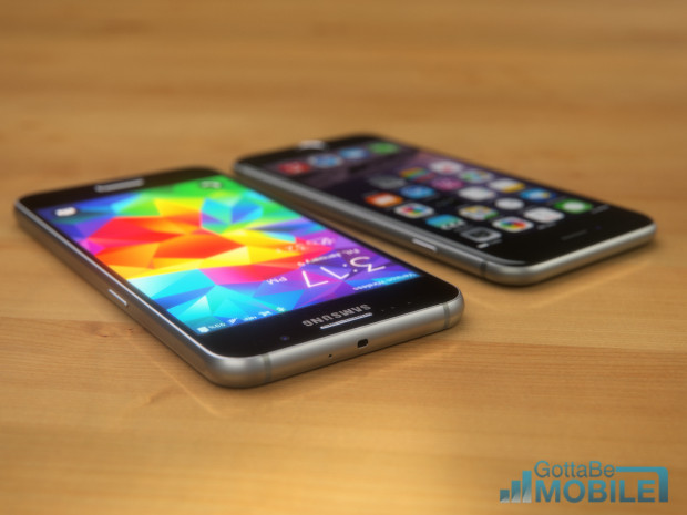 iPhone 6 vs. Samsung Galaxy S6 - svetapple.sk