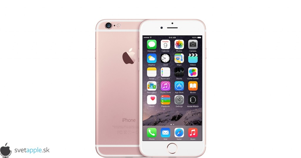 iPhone 6S "Rose Gold" - svetapple.sk