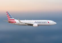 American Airlines lietadlo