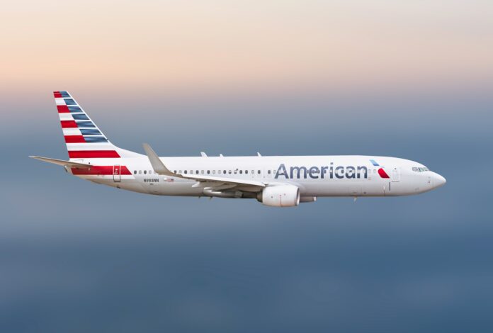 American Airlines lietadlo