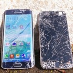 iPhone 6 vs. Samsung Galaxy S6 Edge drop test - svetapple.sk.