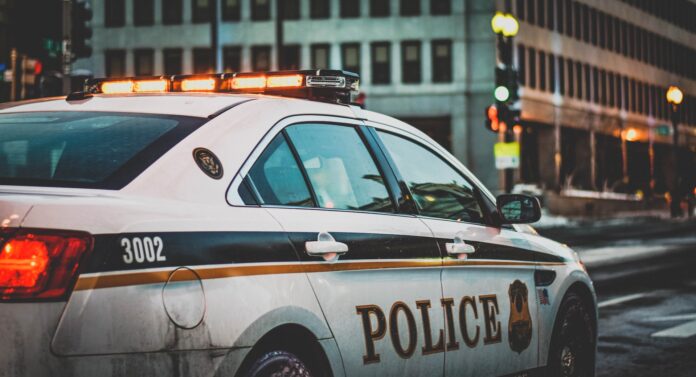 Polícia policajné auto