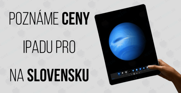 ceny ipadu Pro