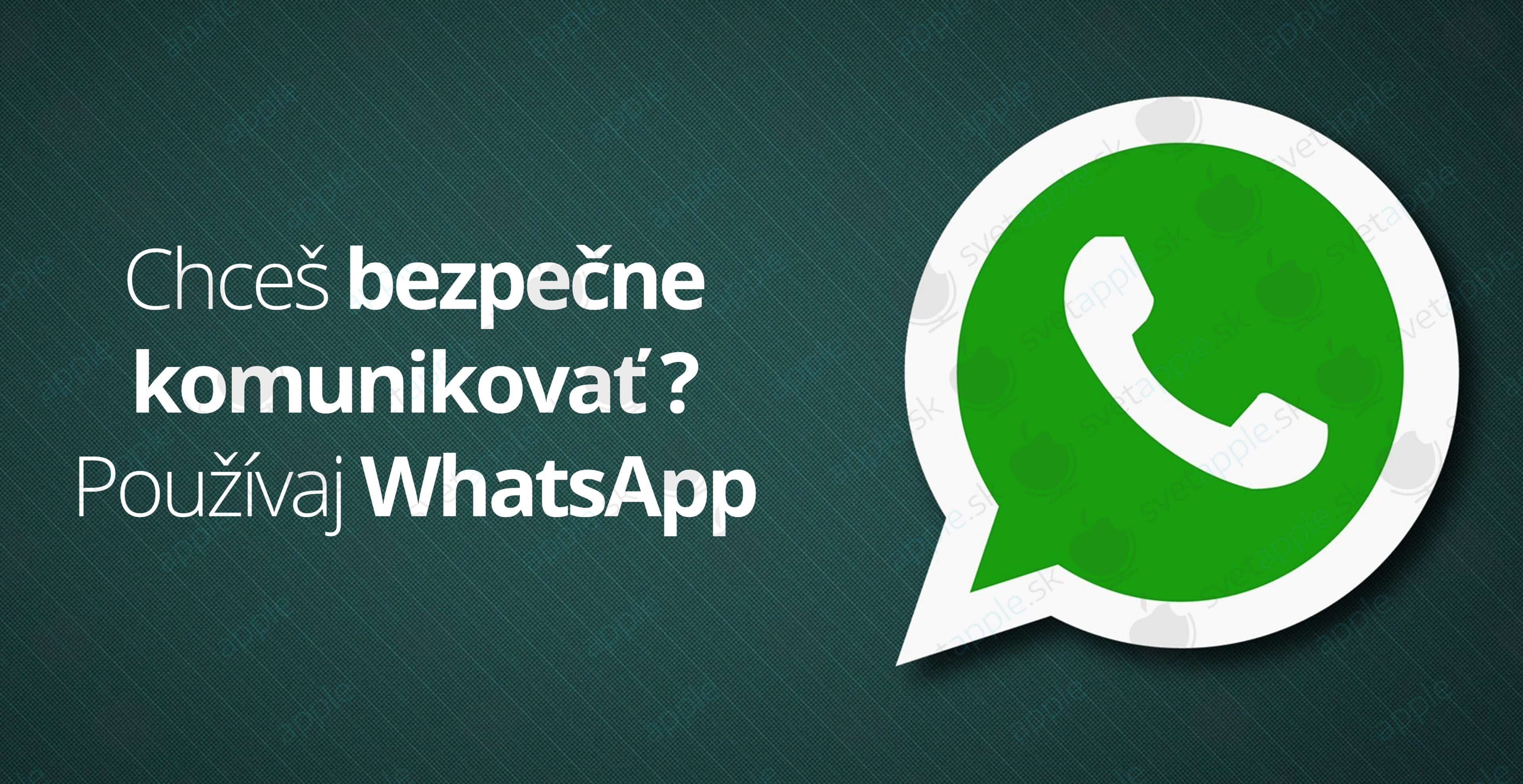 whatsapp-bezpecna-komunikacia---titulná-fotografia---SvetApple