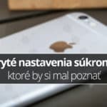 iphone súkromie nastavenia
