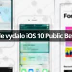 Apple vydalo iOS 10 Public Beta 1
