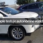 Apple testuje autonómne vozidlá?