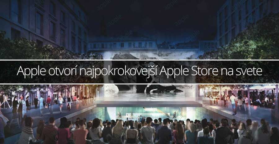 Apple otvorí najpokrokovejší Apple Store na svete