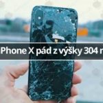Prežije iPhone X pád z výšky 304 metrov?