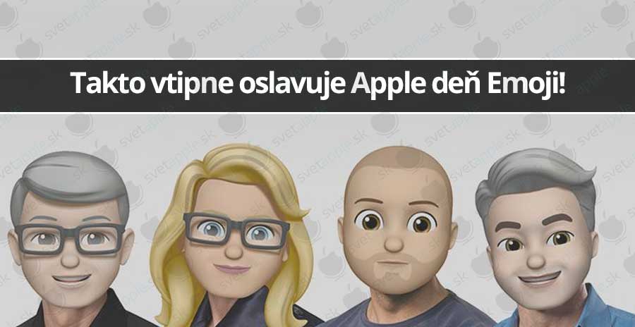 Takto vtipne oslavuje Apple deň Emoji! - svetapple.sk