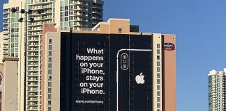 Apple s fantastickou reklamou v Las Vegas vyzdvihuje bezpečnosť. - svetapple.sk