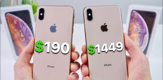 Fake iPhone XS Max za 190$ vs. originál za 1449$ - svetapple.sk