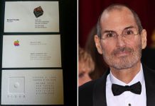 Vizitka Steva Jobsa vydražená za rekordnú sumu! - svetapple.sk