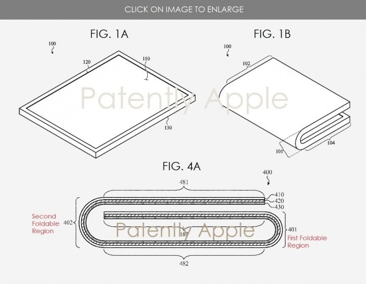Dobehne Apple Samsung ši Huawei? Má nový patent na skadateľné zariadenia. - svetapple.sk