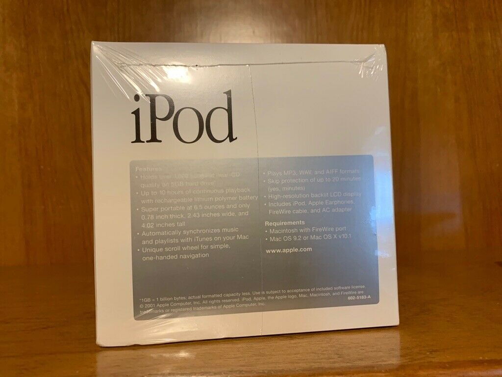 iPod prvej generácie za 20 000$? Zberateľský kus má neuveriteľnú hodnotu. - svetapple.sk