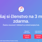 Apple Music už len na 1 mesiac zadarmo. Zabudnite na 3 mesiace tak ako doteraz.