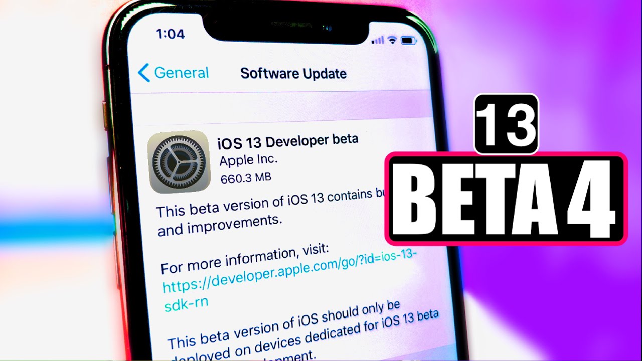iOS 13 beta 4. pre vývojárov je tu. Pozrite si, čo je nové. - svetapple.sk