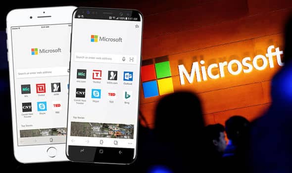 Microsoft Edge pre iPhone vám prečíta text na webstránke.