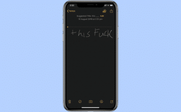 Apple v poznámkach cenzuruje nevhodné slová. Je to súčasť noviniek v iOS 13.