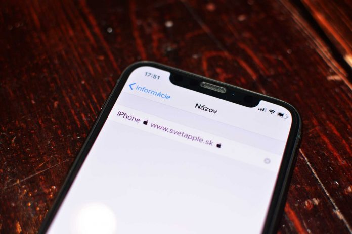 Ako premenovať iPhone alebo iPad? Takýmto jednoduchým spôsobom.