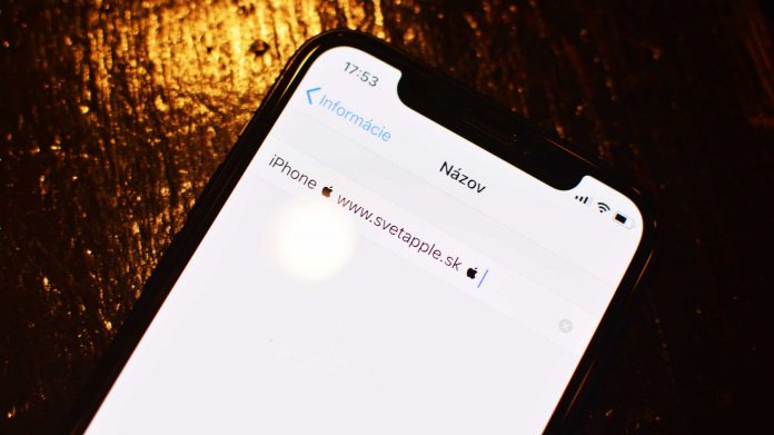 Ako premenovať iPhone alebo iPad? Takýmto jednoduchým spôsobom. Ako premenovať iPhone alebo iPad? Takýmto jednoduchým spôsobom.
