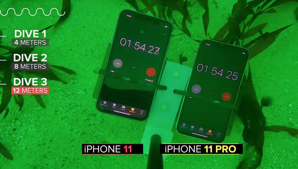 Vydrží iPhone 11:11 Pro v 12 metrovej hĺbke pod vodou. Aké sú skutočne odolné? - svetapple.sk