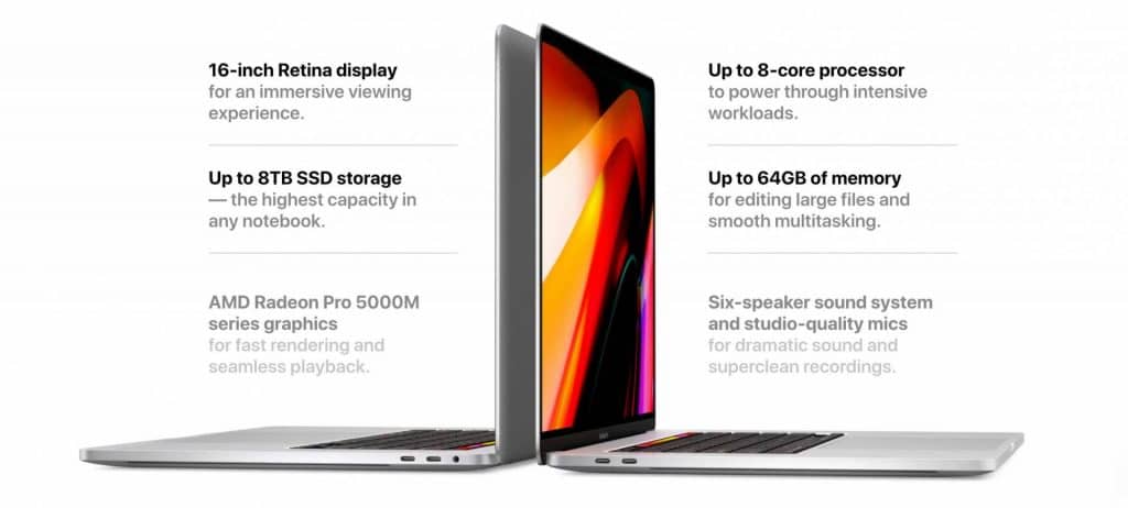 Apple práve predstavilo nový MacBook Pro so 16" displejom.