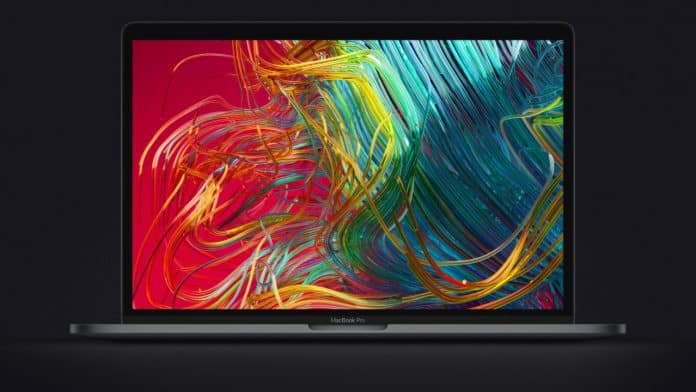 MacBook Pro 16" ponúka možnosť nastavenia obnovovacej frekvencie (Hz) displeja.