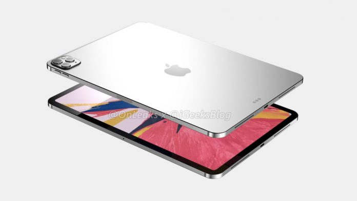 Takto bude vyzerať iPad Pro 2020. Budú tu 3 fotoaparáty.
