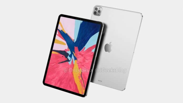 Takto bude vyzerať iPad Pro 2020. Budú tu 3 fotoaparáty.