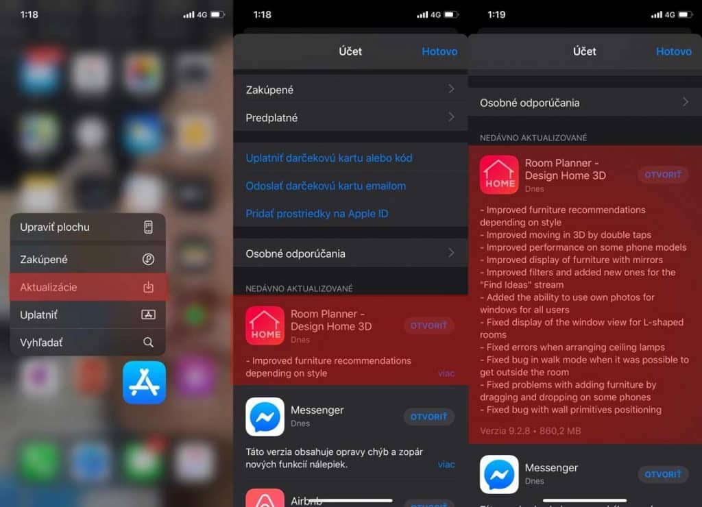 Návod: Ako sa v iOS 13 dostať ku aktualizáciám cez App Store?