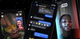 Návod: StarWars v Messengeri. Takto si ho aktivujete! (zdroj: Engadget)