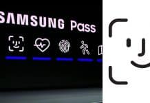 Samsung okopíroval ikonku Face ID. Použil ju na prezentácii.