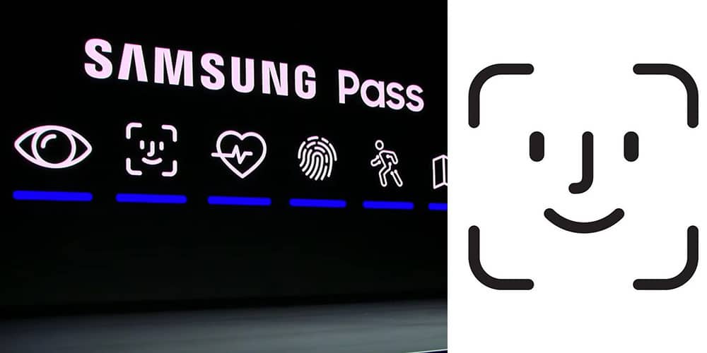 Samsung okopíroval ikonku Face ID. Použil ju na prezentácii.