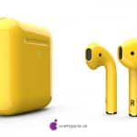 airpods žlté