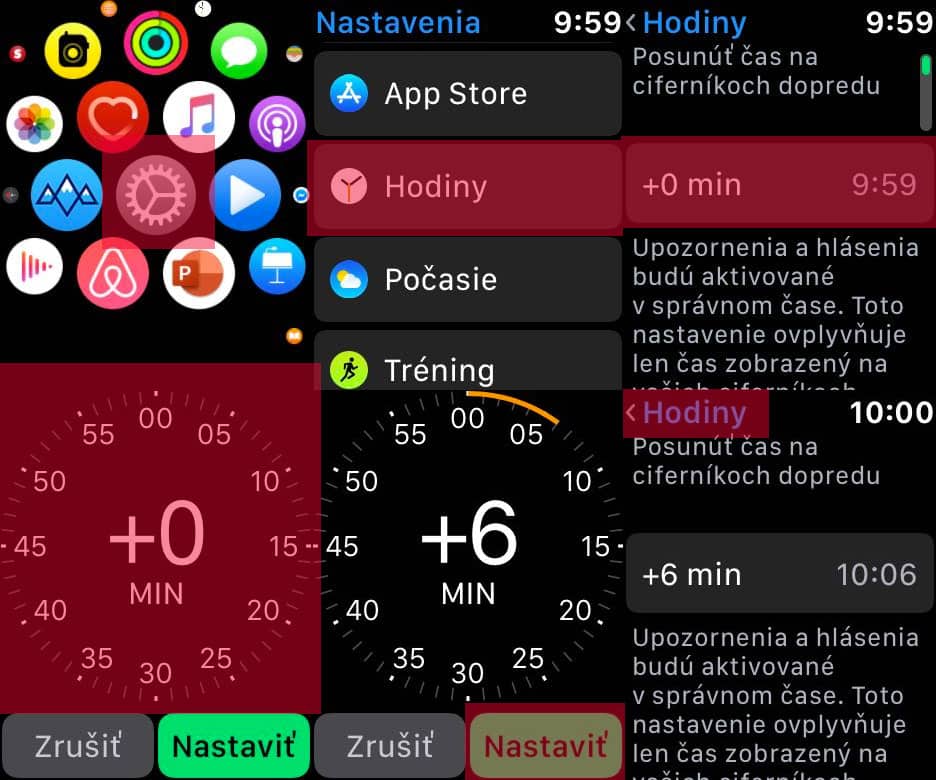 Návod: Ako si nastaviť manuálne čas na Apple Watch?