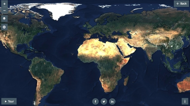 Pozrite si mapu sveta v rozlíšení 80 biliónov pixelov z európskych satelitov.