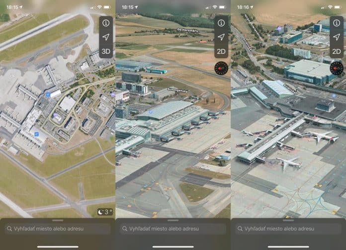 Pražské letisko Václava Havla si môžete pozrieť v Apple Maps aj zvnútra.