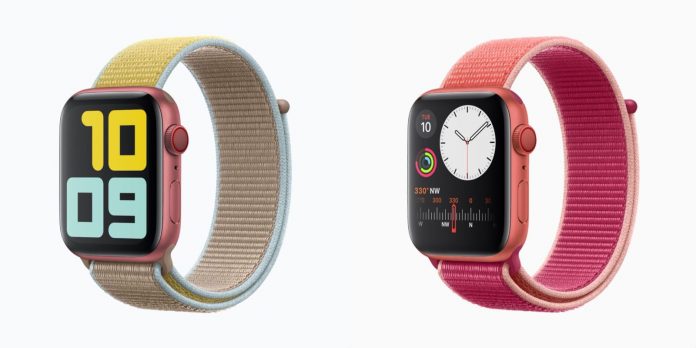 V marci 2020 by sme sa mohli dočkať Apple Watch Series 5 PRODUCT (RED).