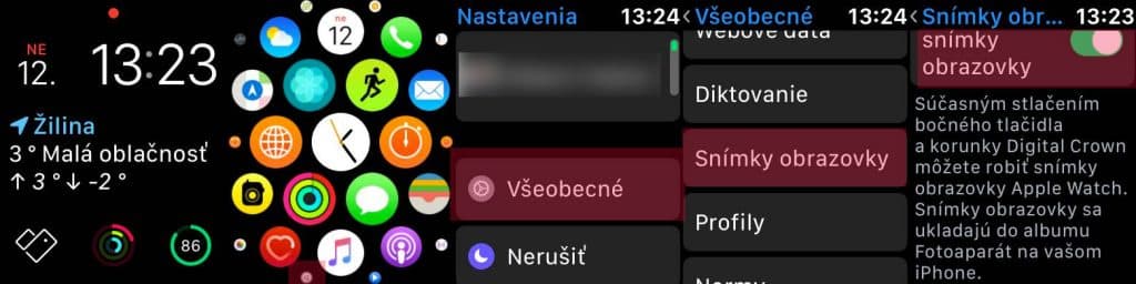 Návod: Návod: Ako na Apple Watch odfotiť obrazovku/ screenshot?