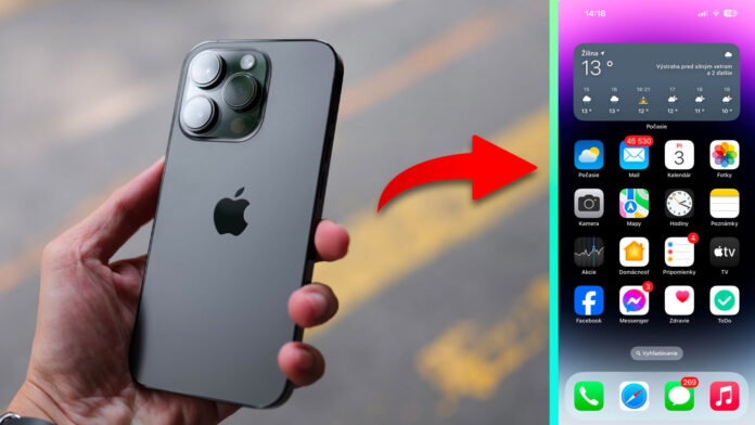 iPhone snímka obrazovky / screenshot