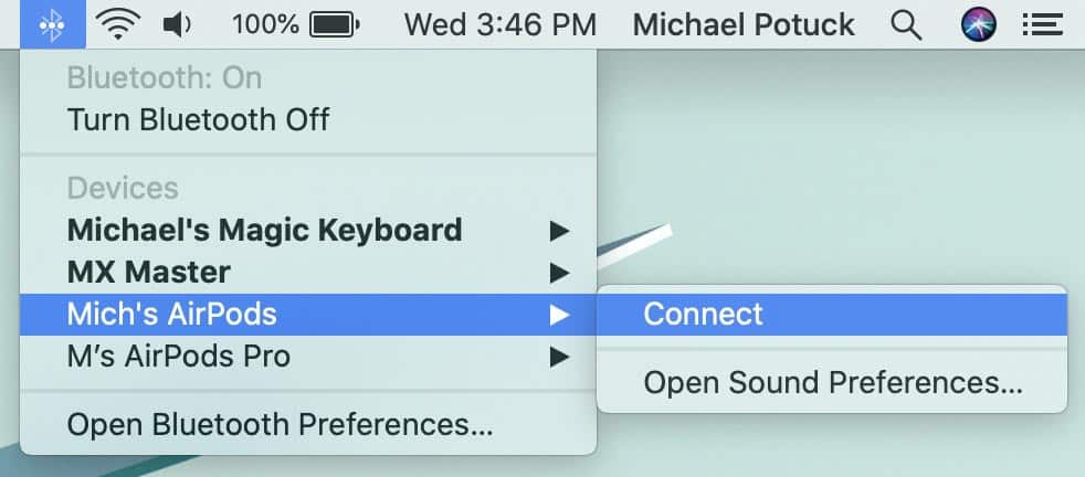 Návod: Ako manuálne pripojiť AirPods k MacBooku