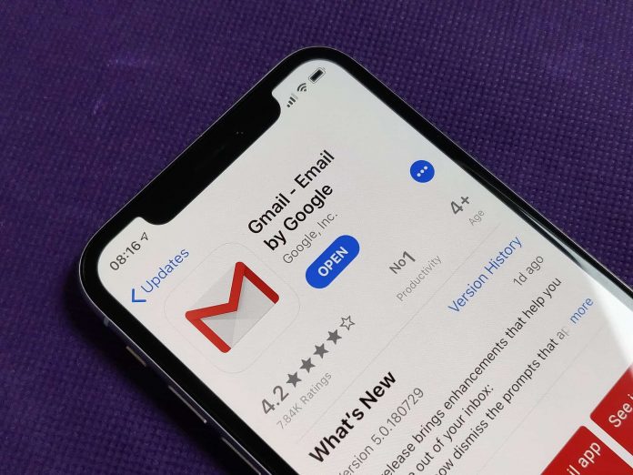 Gmail príde na iOS s dôležitou aktualizáciou, ktorá pridá chýbajúcu funkciu.