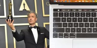 Oscarový režisér Taika Waititi skritizoval motýliu klávesnicu od Apple.