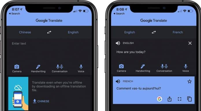 Dark Mode dorazil aj do prekladača od Google na iPhone!