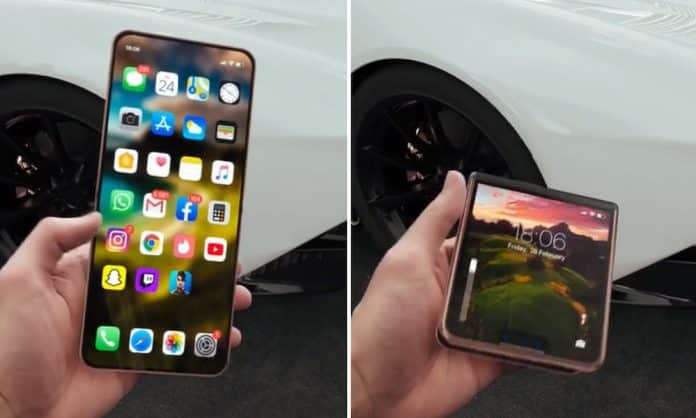Skladací iPhone? Ak by vyzeral takto, tak prečo nie!