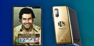 Brat Pabla Escobara predáva skladací telefón. Pozrite sa ako vyzerá na unboxing videu.