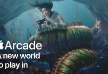 Pozrite sa na novú reklamu pre službu Apple Arcade.